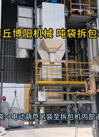 蘇打粉噸袋破袋機(jī)使用介紹 噸袋破袋設(shè)備設(shè)備優(yōu)勢(shì)?
#拆包機(jī)#機(jī)械制造
 