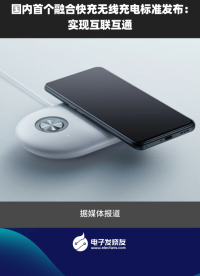 國內首個融合快充無線充電標準發(fā)布：實現互聯互通