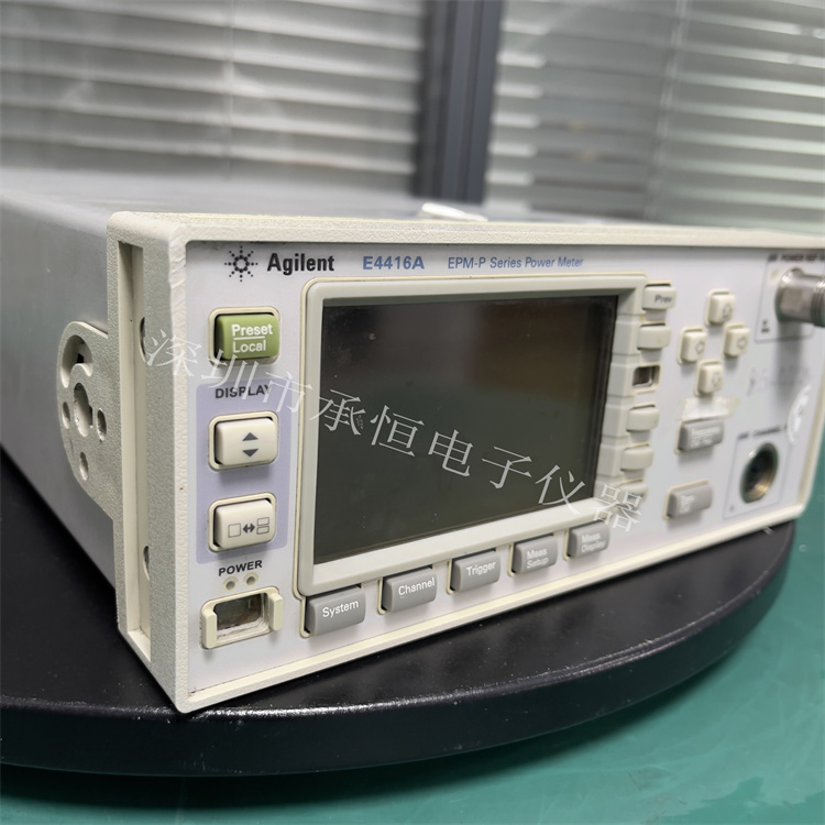 射頻<b class='flag-5'>功率</b>測量的基石：Agilent E4416A <b class='flag-5'>功率</b><b class='flag-5'>計</b>