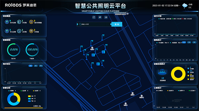 智慧公共照明云平台