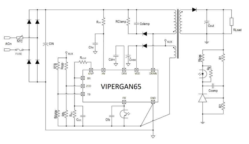 ?VIPERGAN<b class='flag-5'>65</b>:面向高效電源設(shè)計(jì)的<b class='flag-5'>集成</b><b class='flag-5'>GaN</b>高壓<b class='flag-5'>轉(zhuǎn)換器</b>技術(shù)解析