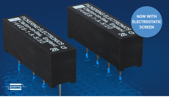 在高密度高功率設(shè)計中采用Pickering公司新型靜電屏蔽技術(shù)， 有效抑制噪聲干擾