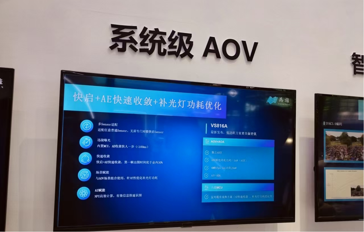 为旌海山VS816A登场,快启+AE快速收敛+补光灯功耗优化