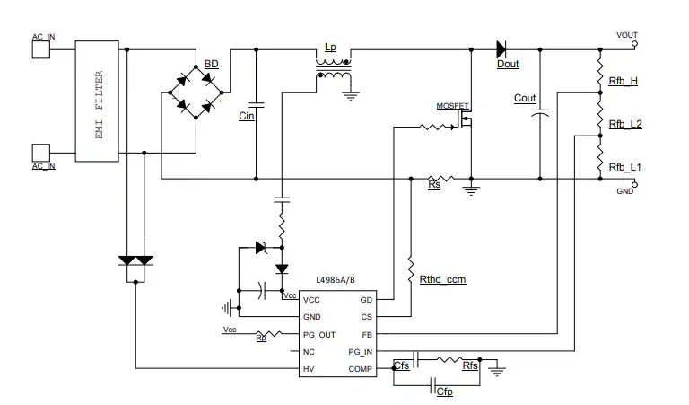 ?L4986 CCM PFC控制器技術(shù)深度解析