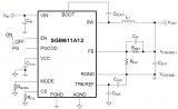 圣邦微電子高頻同步降壓轉(zhuǎn)換器SGM611A13介紹