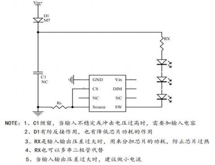 DC轉(zhuǎn)DC寬壓線性<b class='flag-5'>LED</b><b class='flag-5'>降壓</b><b class='flag-5'>恒</b><b class='flag-5'>流</b><b class='flag-5'>驅(qū)動(dòng)</b><b class='flag-5'>芯片</b><b class='flag-5'>AP</b>5101C