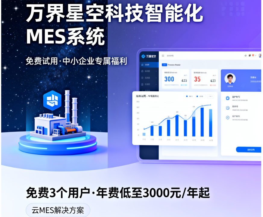 2025年<b class='flag-5'>MES</b><b class='flag-5'>系統(tǒng)</b>排名：<b class='flag-5'>萬</b><b class='flag-5'>界</b><b class='flag-5'>星空</b><b class='flag-5'>MES</b>與其他品牌對比優(yōu)勢