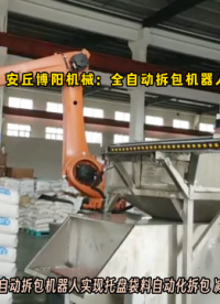 尿素全自動(dòng)拆包機(jī) 機(jī)械手自動(dòng)拆垛拆包成套系統(tǒng)# 機(jī)械手拆包機(jī)# 全自動(dòng)拆包機(jī)器人# 拆包機(jī)器人