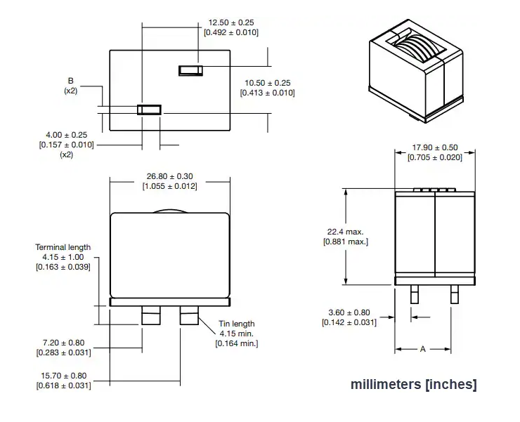 <b class='flag-5'>Vishay</b> IHDM-1107BB-xA汽車級<b class='flag-5'>高</b><b class='flag-5'>電流電感器</b>技術解析