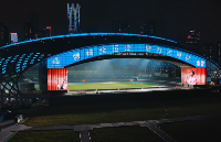 助力十五運場館絢麗煥新，<b class='flag-5'>洲</b><b class='flag-5'>明</b><b class='flag-5'>全息</b>透明屏引領(lǐng) “隱形顯示革命”