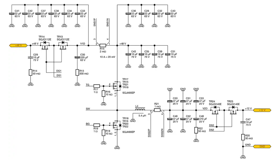 基于<b class='flag-5'>Vishay</b> <b class='flag-5'>1KW-DCDC-48V12V</b><b class='flag-5'>轉(zhuǎn)換器</b>的雙向電源設(shè)計(jì)技術(shù)解析