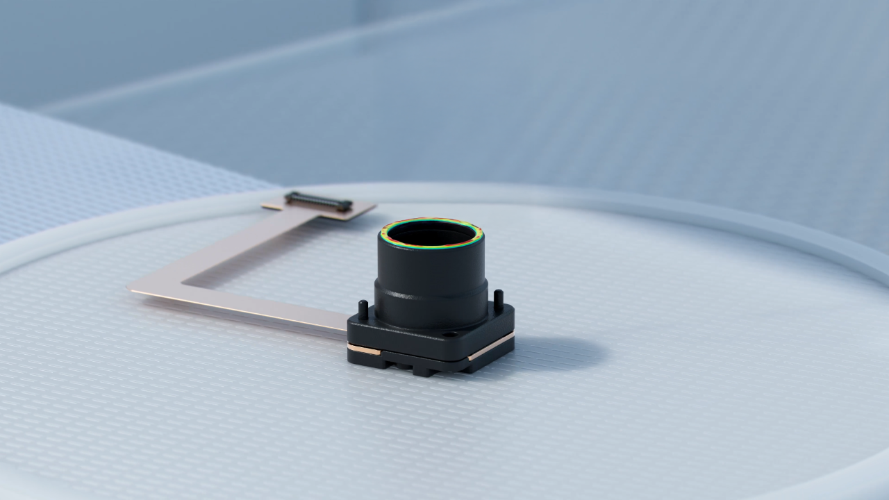 應用案例 | <b class='flag-5'>車載</b>攝像頭點<b class='flag-5'>膠</b>良率低？深視智能激光位移傳感器微米級精準引導