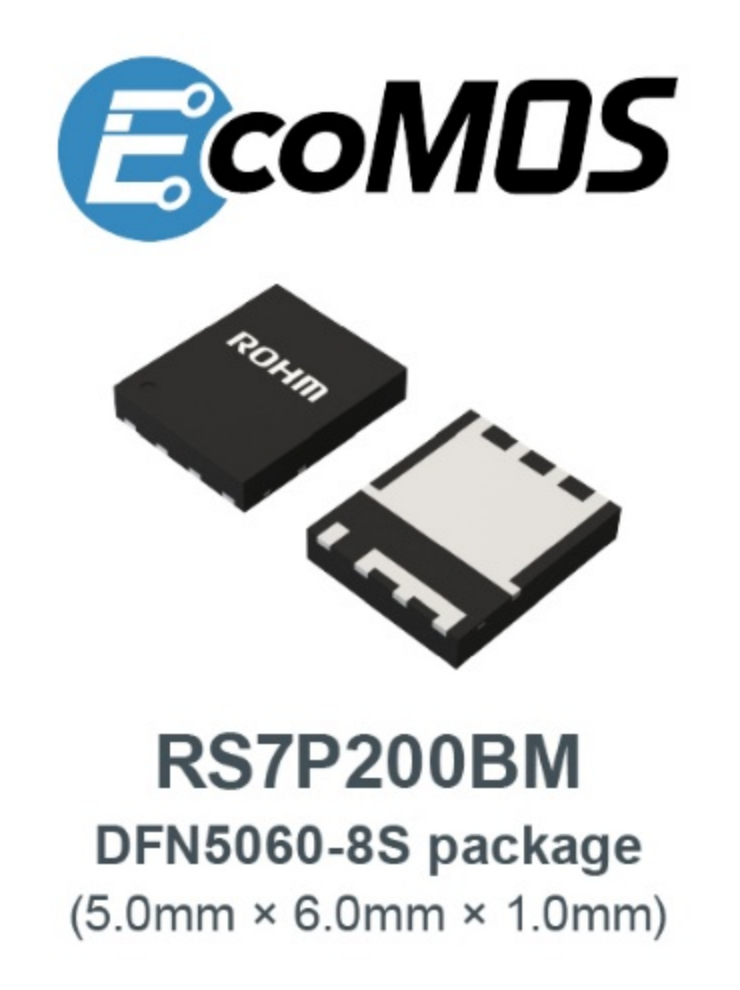 ROHM推出適用于AI服務(wù)器的寬SOA范圍5 mm×6 mm小尺寸MOSFET