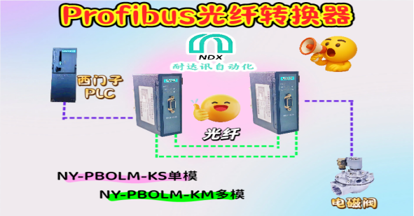 電磁閥失控？<b class='flag-5'>耐</b><b class='flag-5'>達(dá)</b><b class='flag-5'>訊</b><b class='flag-5'>自動(dòng)化</b><b class='flag-5'>PROFIBUS</b>光纖轉(zhuǎn)換<b class='flag-5'>器</b><b class='flag-5'>讓</b>信號(hào)穿越電磁迷霧！