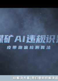 語義分割+亞像素分析如何實現煤礦皮帶跑偏毫米級檢測 #人工智能   #皮帶跑偏 #AI落地
 