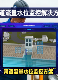智感水文·慧控河道：這套流量水位監(jiān)控方案，讓水利管理“耳聰目明” #plc #物聯(lián)網(wǎng) 