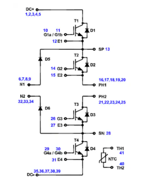 ?基于NXH<b class='flag-5'>600</b>N65L4Q2F2 IGBT<b class='flag-5'>三</b><b class='flag-5'>電平</b>NPC逆變器<b class='flag-5'>模塊</b>的技術(shù)解析