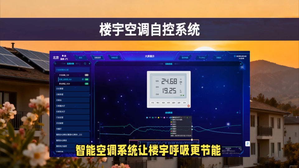 楼宇空调自控系统方案：以LORA无线为纽带，实现智能联动精准控温 #plc #物联网 