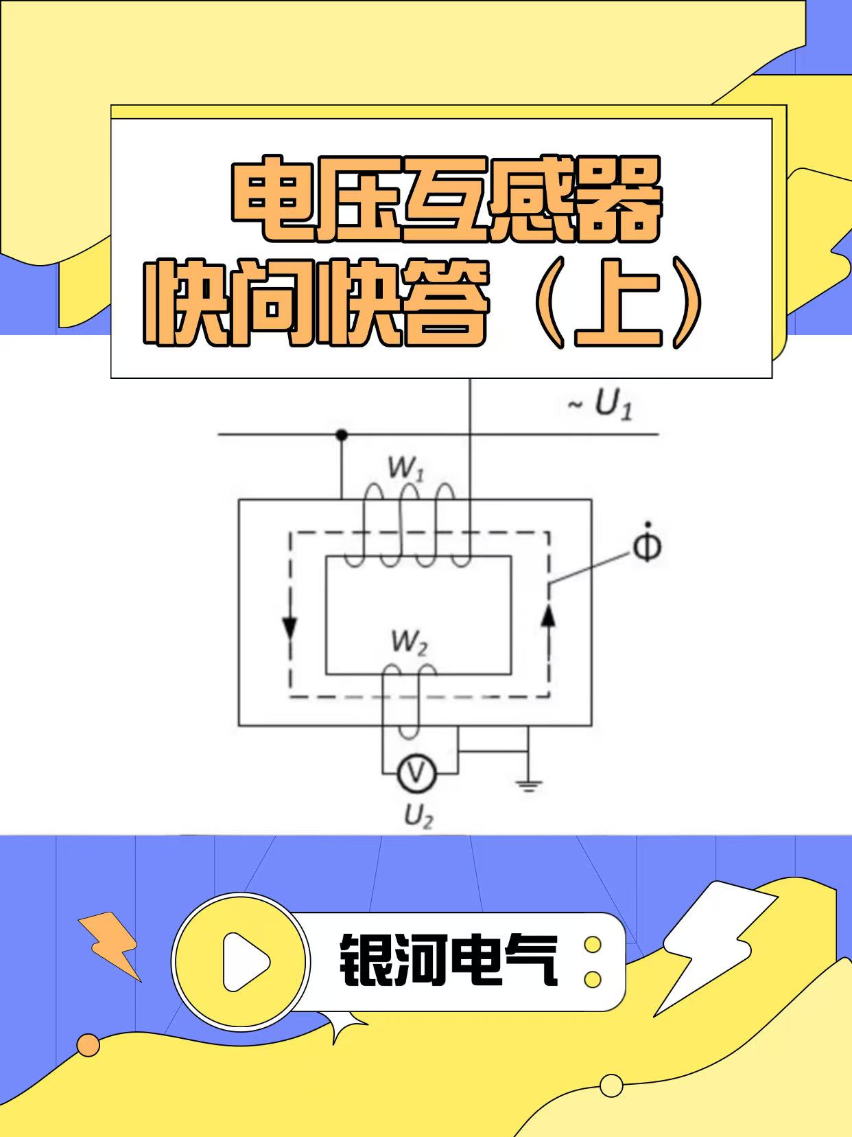 「銀河講堂」電流互感器快問(wèn)快答（上）#電工 
