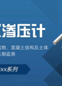 振弦式渗压计传感器 水工建筑物、混凝土结构