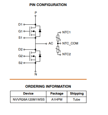 解析 <b class='flag-5'>onsemi</b> NVVR26A<b class='flag-5'>120M1</b>WSS：<b class='flag-5'>碳化硅</b><b class='flag-5'>模塊</b>的<b class='flag-5'>卓越</b><b class='flag-5'>之</b><b class='flag-5'>選</b>