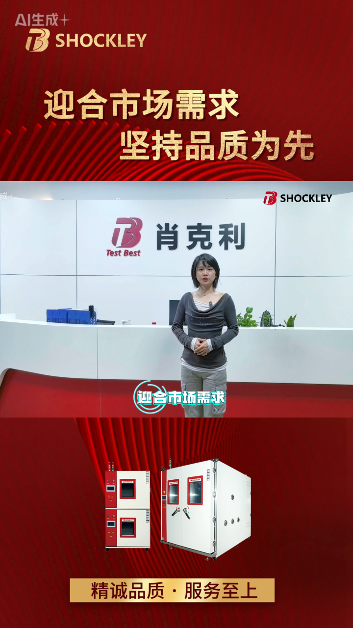 肖克利 | 精誠品質(zhì)與服務(wù)，為您的可靠性試驗(yàn)保駕護(hù)航！#恒溫恒濕試驗(yàn)箱 #強(qiáng)烈推薦 #檢測(cè)儀器設(shè)備 