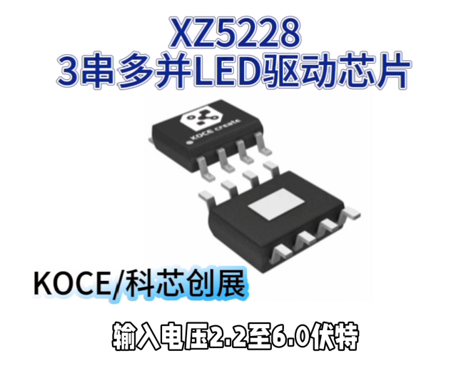 XZ5228，3串多并LED驅(qū)動芯片#RTT設(shè)計(jì)大賽 #眼圖 #農(nóng)業(yè)物聯(lián)網(wǎng) #手套箱 #車間油煙凈化 