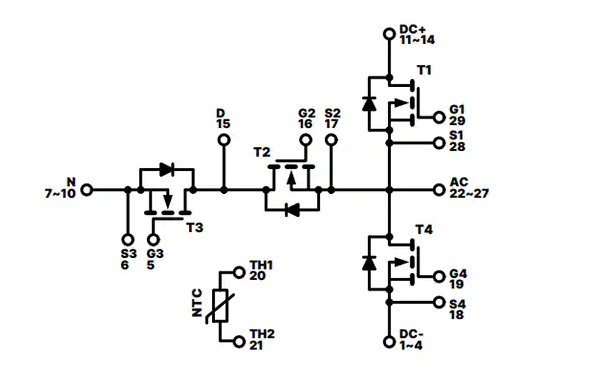 <b class='flag-5'>安森美</b>NXH008<b class='flag-5'>T120M3</b>F2PTHG碳化硅<b class='flag-5'>模块</b>：高性能电源<b class='flag-5'>解决方案</b>