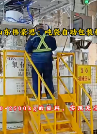 山東噸袋定量包裝系統(tǒng) 鋁粉自動噸包包裝機結(jié)構(gòu)
