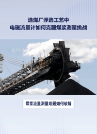 选煤厂浮选工艺中电磁流量计如何克服煤浆测量挑战#农业物联网 #专科生 #plc教学 #警车灯电路 #智慧能源 