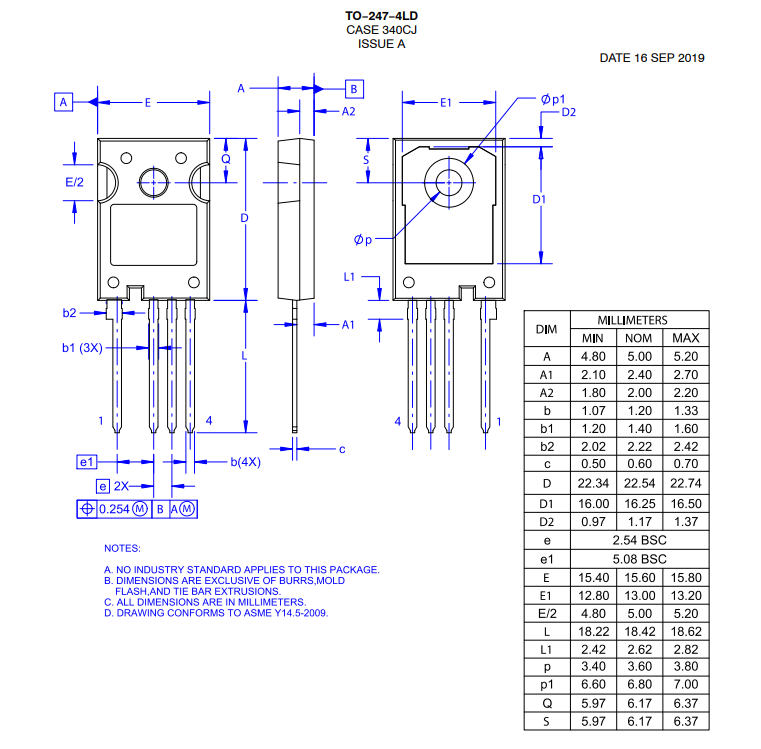 探索onsemi FGH<b class='flag-5'>4L75</b>T65MQDC50 IGBT：高效<b class='flag-5'>能与</b><b class='flag-5'>可靠性</b>的<b class='flag-5'>完美</b><b class='flag-5'>结合</b>