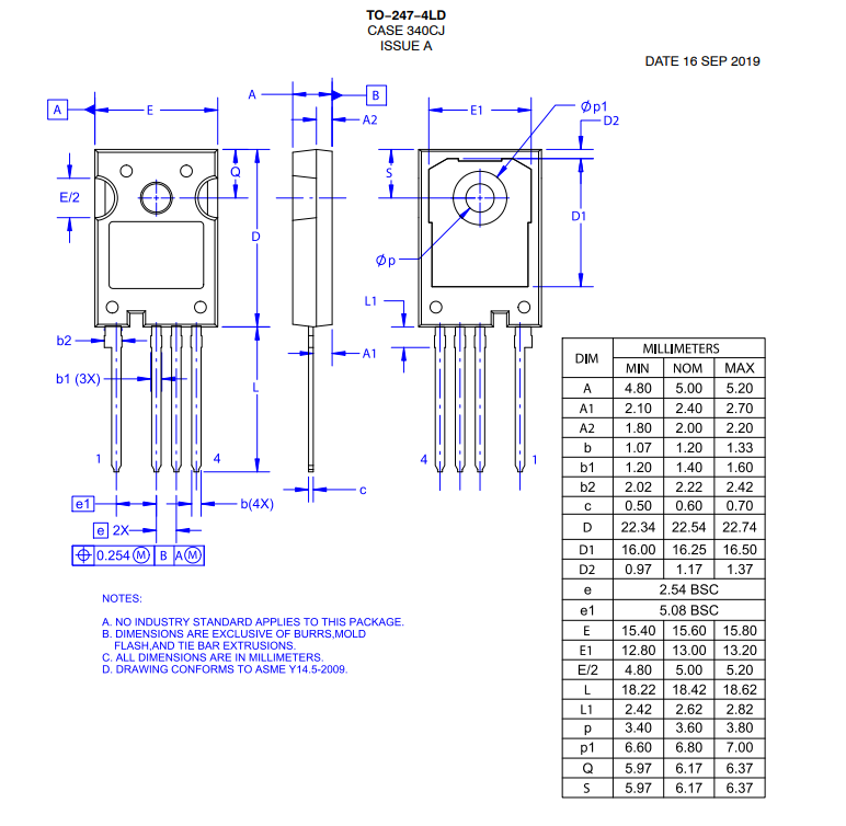 onsemi碳化硅MOSFET NTH<b class='flag-5'>4L014N120M3P</b>：高效电力转换的理想之选