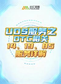 UDS服务之DTC相关14、19、85服务详解#汽车诊断 #汽车电气电子系统故障诊断与修理 #DTC 