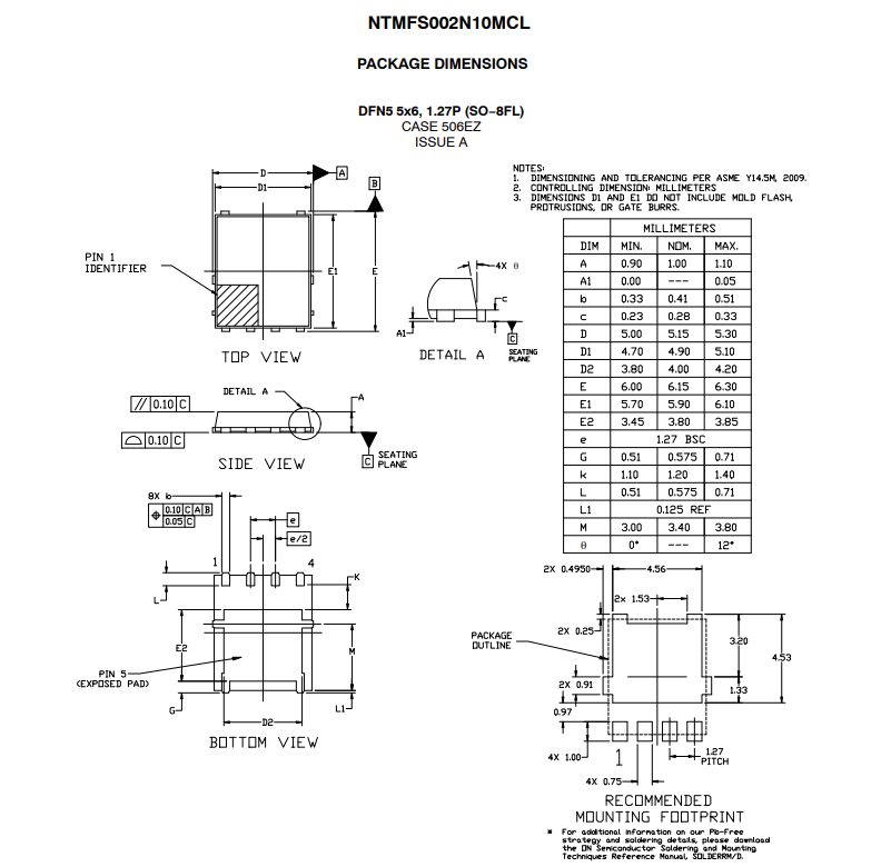 <b class='flag-5'>安森美</b>单通道N沟道功率<b class='flag-5'>MOSFET</b> NTMFS002N10MCL的特性与应用分析