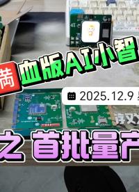 纯4G🈵血版AI小智（八）之首批量产 #AI小智 #4G #开发板 #人工智能
