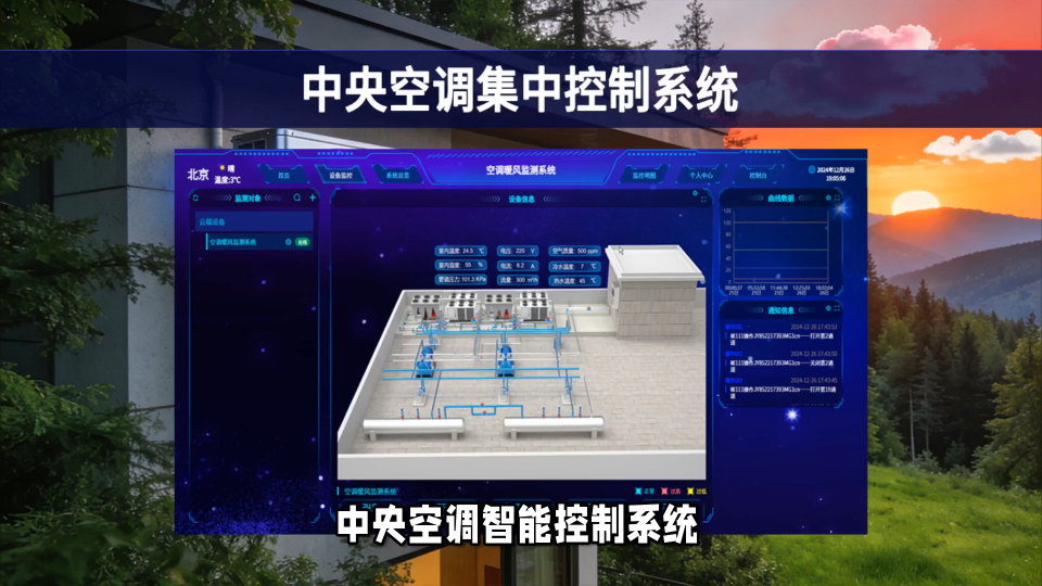 中央空調(diào)智慧節(jié)能集中管理平臺：降本增效，一目了然 #plc #物聯(lián)網(wǎng) 