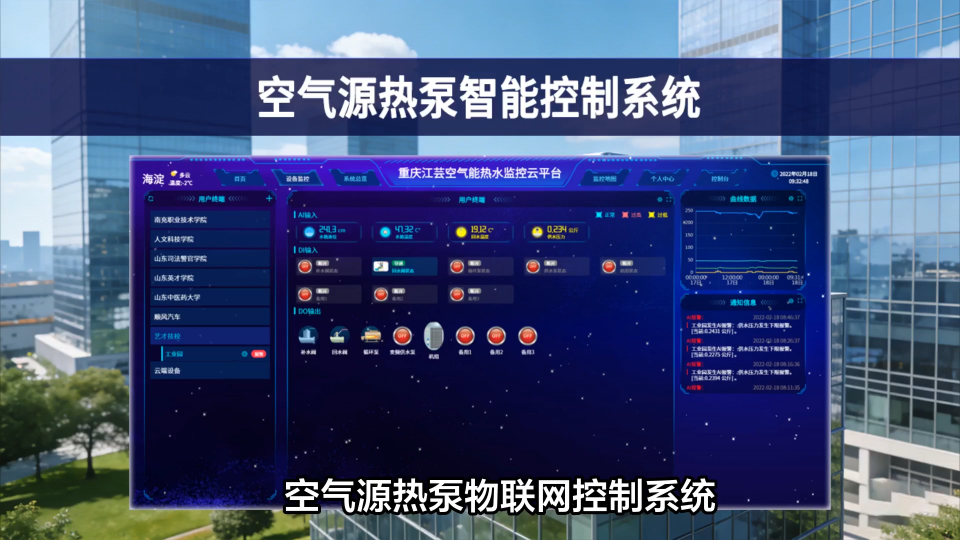 從單臺到千級集群：空氣源熱泵全場景智能控制系統(tǒng) #plc #物聯(lián)網(wǎng) 