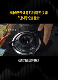 揭秘燃气灶背后的精密仪器-气体涡轮流量计#农业物联网 #专科生 #plc教学 #警车灯电路 #溶氧仪校准 