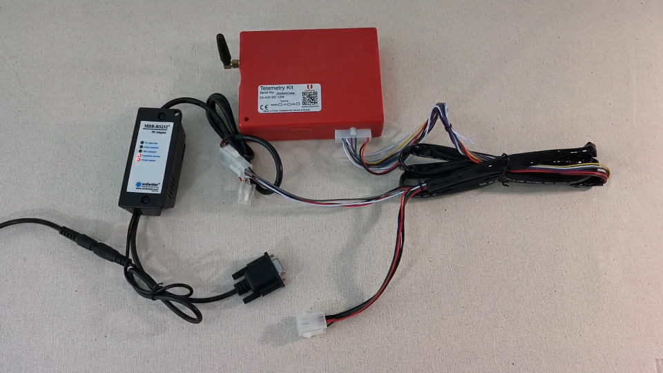 MDB-RS232和MDB协议的俄罗斯Unicum刷卡器测试