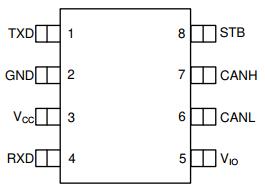 ASM1042型CANFD接口芯片的主要特性及多节点连接方式解析