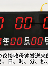 標準化考場同步時鐘 gps子母鐘系統 體育館時鐘系統
#單片機 #物聯網 #嵌入式開發 