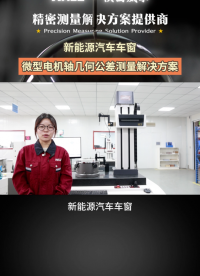 微型電機軸測量解決方案