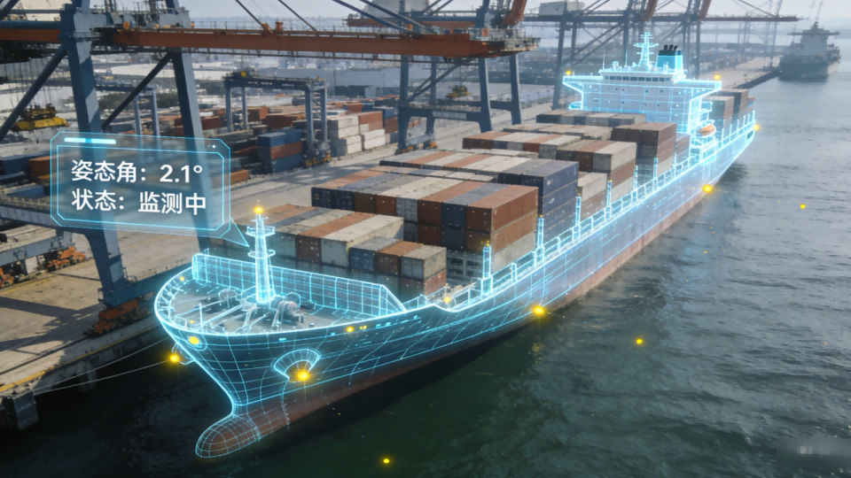 【硬核拆解】港口船舶倾斜监测系统：AI视觉+实时算法如何协同工作？#人工智能 #智慧港口
 