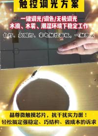 觸摸調(diào)光方案 #單片機(jī) #傳感器 #工作原理大揭秘 #電子工程師 #電子元器件 