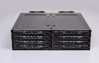 ICY DOCK MB998V4P-B 8盘位U.2硬盘盒开箱简测