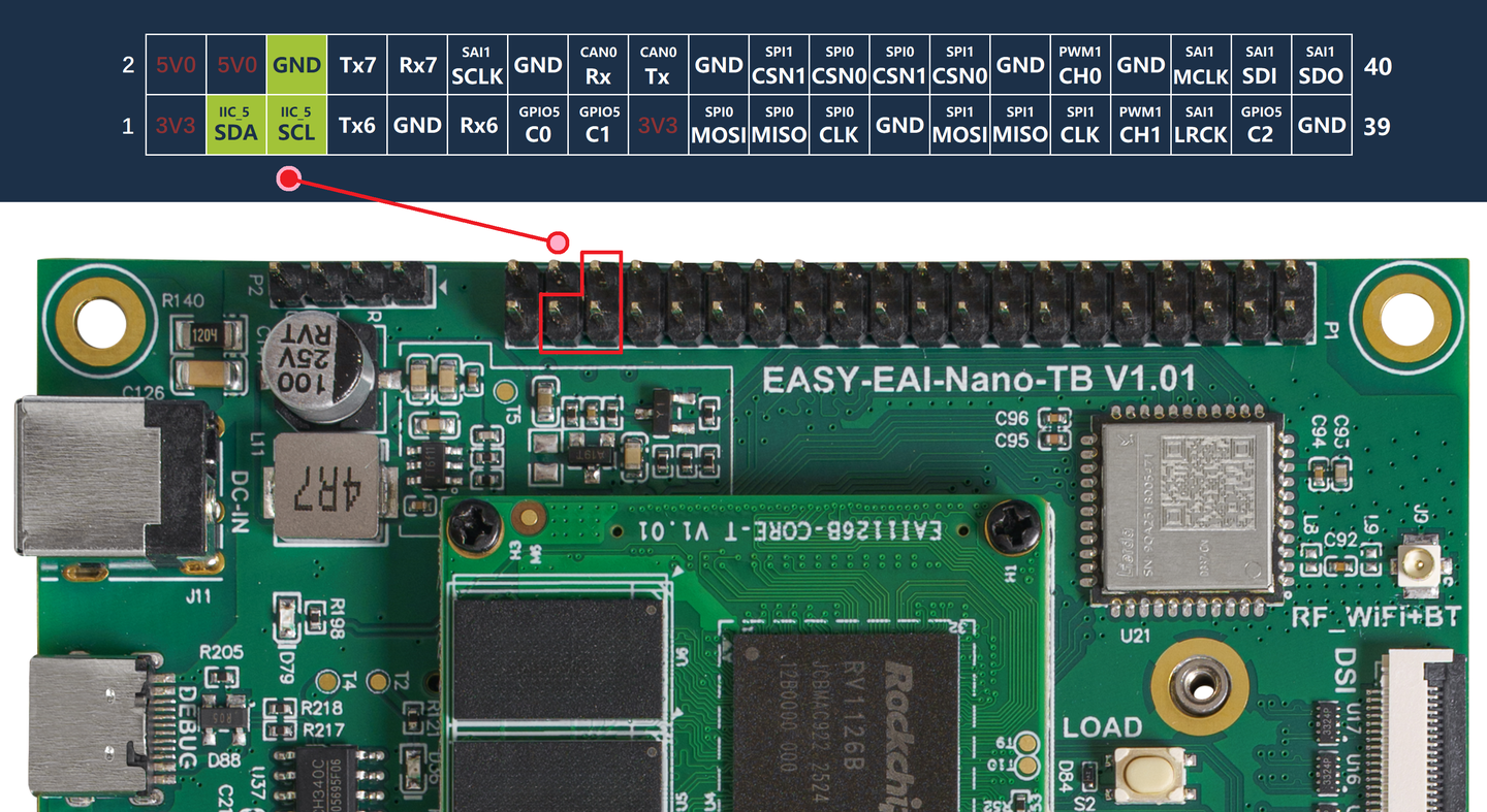 瑞芯微(EASY EAI)RV1126B I2C使用