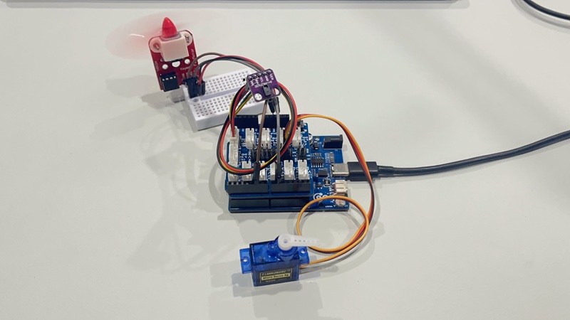 零知STM32手势控制风扇系统 - 隔空操作实测