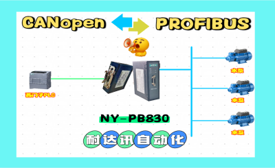 耐达讯自动化赋能：Canopen转Profibus网关水泵连接新范式