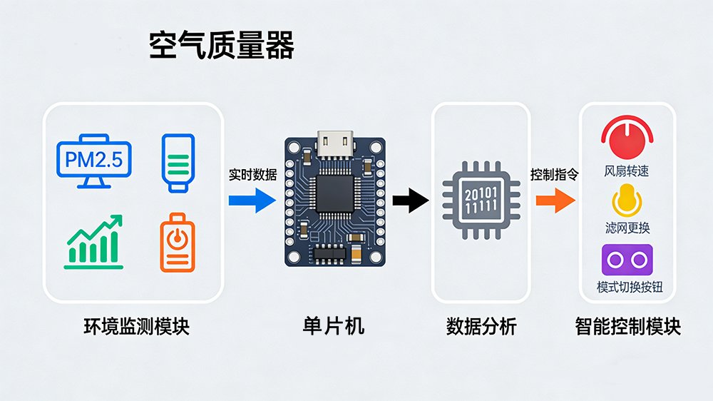 浮思特 | 空气净化器控制方案中,ABOV单片机适合做什么