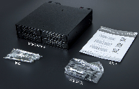 ICY DOCK 新款 MB699V5P-B 開箱體驗：支持 PCIe 5.0，一個光驅位就能裝四塊 U.2/U.3 硬盤！